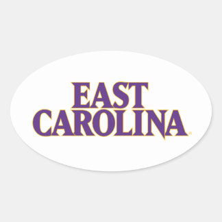 Universiteit van East Carolina | East Carolina Ovale Sticker