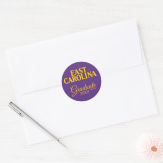 Universiteit van East Carolina | East Carolina Ronde Sticker