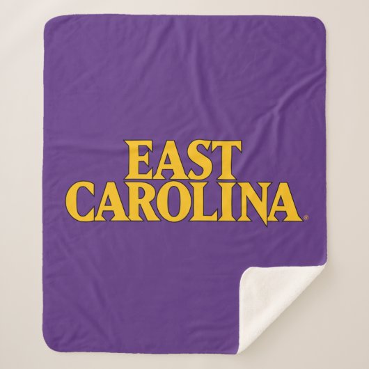 Universiteit van East Carolina | East Carolina Sherpa Deken (Voorkant)