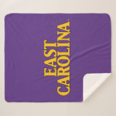 Universiteit van East Carolina | East Carolina Sherpa Deken (Voorkant (horizontaal))