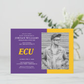 Universiteit van East Carolina | ECU LOGO Aankondiging (Staand voorkant)