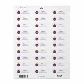 Universiteit van East Carolina | ECU LOGO Etiket (Full Sheet)