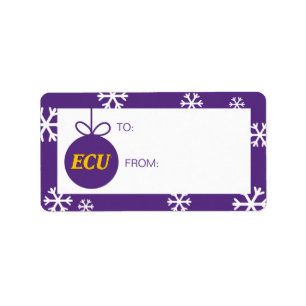 Universiteit van East Carolina   ECU LOGO Etiket