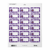 Universiteit van East Carolina | ECU LOGO Etiket (Full Sheet)