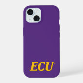 Universiteit van East Carolina | ECU LOGO iPhone 15 Case (Achterkant)