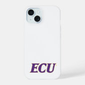 Universiteit van East Carolina | ECU LOGO iPhone 15 Case (Achterkant)