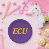 Universiteit van East Carolina | ECU LOGO Papieren Bordje (Feest)
