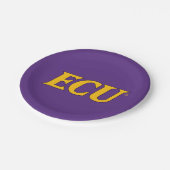 Universiteit van East Carolina | ECU LOGO Papieren Bordje (Gekanteld)