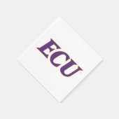 Universiteit van East Carolina | ECU LOGO Servet (Hoek)