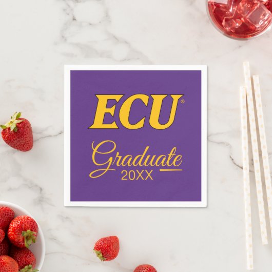 Universiteit van East Carolina | ECU LOGO Servet (Insitu)