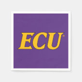 Universiteit van East Carolina | ECU LOGO Servet (Voorkant)