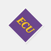 Universiteit van East Carolina | ECU LOGO Servet (Hoek)