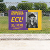 Universiteit van East Carolina | ECU LOGO Spandoek (Insitu)