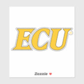 Universiteit van East Carolina | ECU LOGO Sticker (Vel)