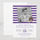 Universiteit van East Carolina | ECU Piraten Aankondiging (Voorkant / Achterkant)