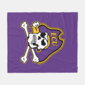 Universiteit van East Carolina | ECU Piraten Fleece Deken (Voorkant (Horizontaal))