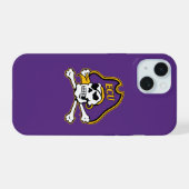 Universiteit van East Carolina | ECU Piraten iPhone 15 Case (Achterkant horizontaal)
