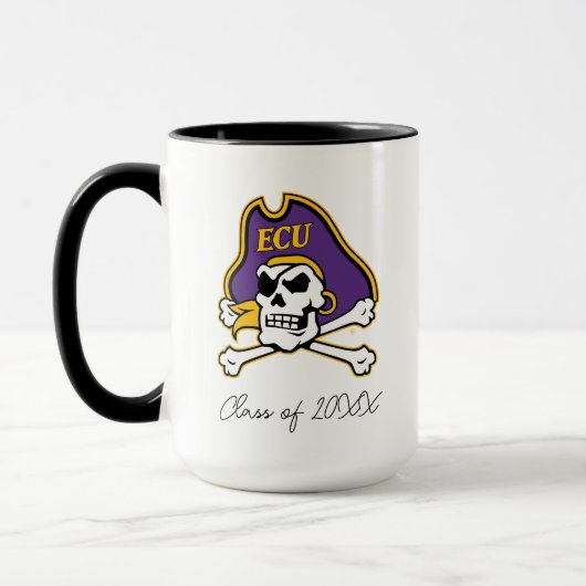 Universiteit van East Carolina | ECU Piraten Mok (Links)