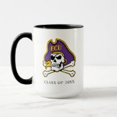 Universiteit van East Carolina | ECU Piraten Mok (Links)