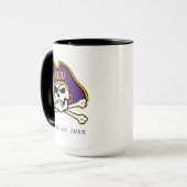 Universiteit van East Carolina | ECU Piraten Mok (Voorkant links)