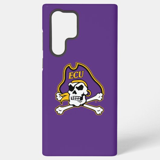 Universiteit van East Carolina | ECU Piraten Samsung Galaxy Hoesje (Achterkant)