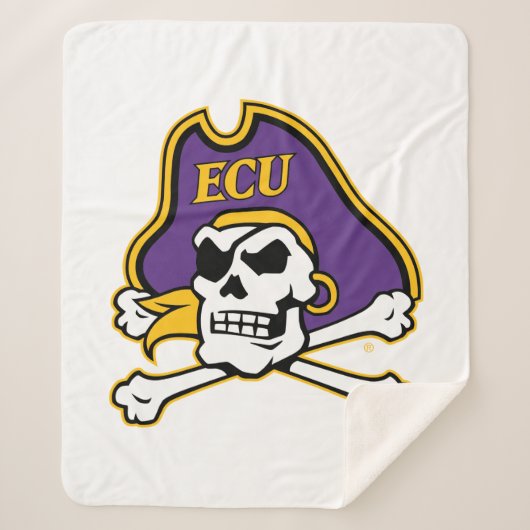 Universiteit van East Carolina | ECU Piraten Sherpa Deken (Voorkant)