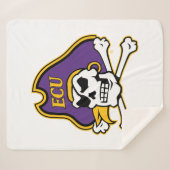 Universiteit van East Carolina | ECU Piraten Sherpa Deken (Voorkant (horizontaal))