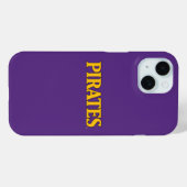Universiteit van East Carolina | Piraten Case-Mate iPhone Case (Achterkant (horizontaal))