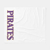 Universiteit van East Carolina | Piraten Fleece Deken (Voorkant (Horizontaal))