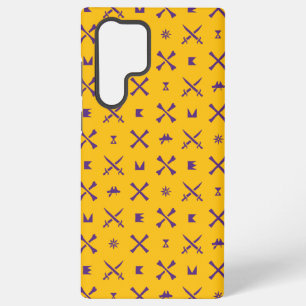 Universiteit van East Carolina   Piraten Paarse Pa Samsung Galaxy Hoesje