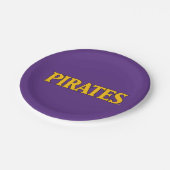 Universiteit van East Carolina | Piraten Papieren Bordje (Gekanteld)