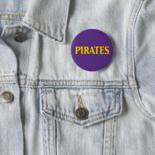 Universiteit van East Carolina Piraten Ronde Button 5,7 Cm