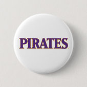 Universiteit van East Carolina | Piraten Ronde Button 5,7 Cm (Voorkant)
