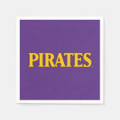 Universiteit van East Carolina | Piraten Servet (Voorkant)