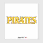 Universiteit van East Carolina | Piraten Sticker (Vel)