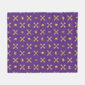 Universiteit van East Carolina | Pirates gouden pa Fleece Deken (Voorkant (Horizontaal))