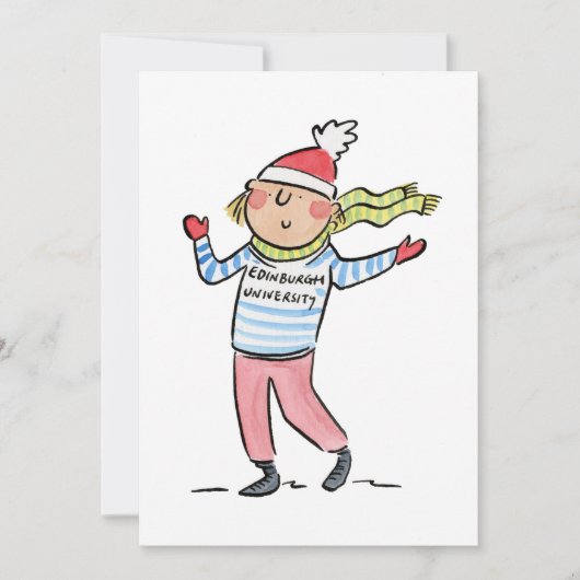 Universiteit van Edinburgh Kaart (Voorkant)