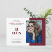 Universiteit van Elon Aankondiging (Staand voorkant)