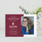 Universiteit van Elon Aankondiging (Staand voorkant)