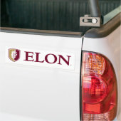 Universiteit van Elon Bumpersticker (Op Truck)