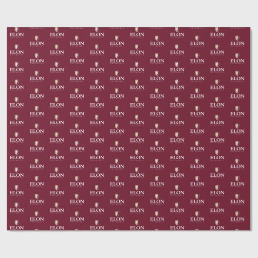 Universiteit van Elon Cadeaupapier (Vlak)