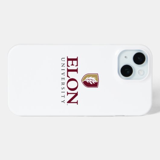 Universiteit van Elon Case-Mate iPhone Case (Achterkant (horizontaal))