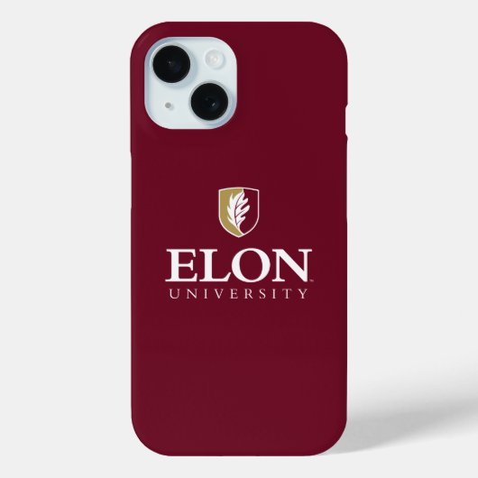 Universiteit van Elon Case-Mate iPhone Case (Achterkant)