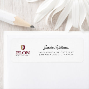 Universiteit van Elon Etiket