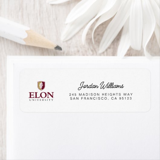 Universiteit van Elon Etiket (Insitu)
