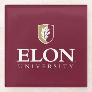 Universiteit van Elon Glazen Onderzetter