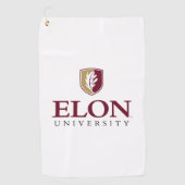 Universiteit van Elon Golfhanddoek (Voorkant)