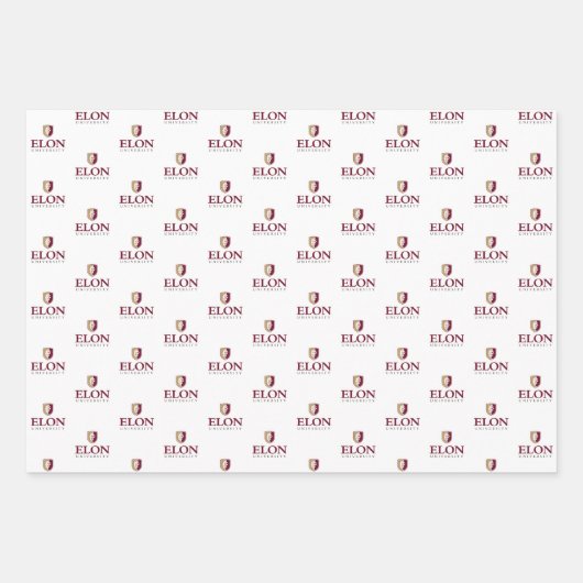 Universiteit van Elon Inpakpapier Vel (Voorkant)