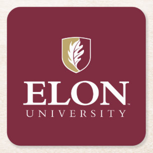 Universiteit van Elon Kartonnen Onderzetters