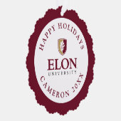 Universiteit van Elon Ornament Kaart (Rechts)